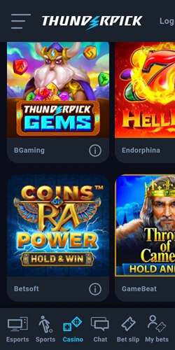 Thunderpick Mobile App